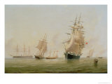 Ship Painting Giclee Print by William Frederick Settle