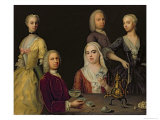 The Denner Family Giclee Print by Jacob Denner