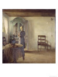 Interior, 1896 reproduction procédé giclée par Peter Vilhelm Ilsted