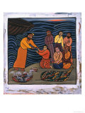 Feeding of the Five Thousand Giclee Print by Laura James