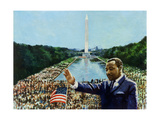 The Memorial Speech, 2001 Giclee-trykk av Colin Bootman The Memorial Speech, 2001 Giclee-trykk av Colin Bootman