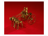 Archaemenid Gold Chariot, Persia 5th-4th Century BC Giclee Print