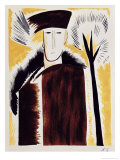 Self Portrait, 1920S Giclee Print by Petr Vasil'evic Mituric