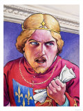 Richard Vents His Spite, from 'A Man For the Throne', 1968 Giclee Print Richard Vents His Spite, from 'A Man For the Throne', 1968 Giclee Print