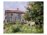 At the Farm, 1889 Giclee Print by Gerhard Peter Frantz Vilhelm Munthe