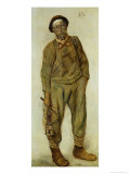 Miner Giclee Print by Constantin Meunier