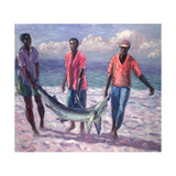 The Big Catch, 1989 Giclee Print by Carlton Murrell