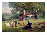 Sunday, 1884 Giclee Print by Alexei Korsuchin
