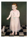 Young Girl with a Doll, 1838 Giclee Print by Jose Maria Estrada