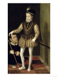 Portrait of Carlo Emanuele I Reproduction procédé giclée par Giacomo Vighi