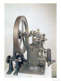 Internal Combustion Engine, 1876 Giclée-tryk af Nikolaus Otto