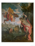 Perseus Rescuing Andromeda Giclée-Druck von Paolo Veronese