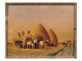 Loading the Cart reproduction procédé giclée par Jules Veyrassat