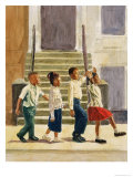 Follow Me, 1995 Giclee-trykk av Colin Bootman Follow Me, 1995 Giclee-trykk av Colin Bootman