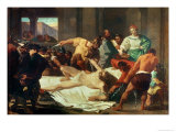 Samson Betrayed by Delilah Giclee Print by Felice Gianni