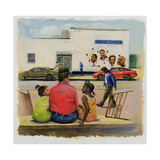 Summer City Stoop, 2000 Giclee-trykk av Colin Bootman Summer City Stoop, 2000 Giclee-trykk av Colin Bootman