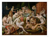 The Feast of the Gods Giclee Print by Bernard Ryckere