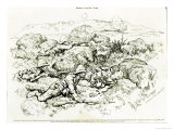Bulwana "Long Tom" Firing Giclee Print by William T. Maud