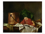 Preparations For a Stew Giclee-trykk av Michel-honore Bounieu
