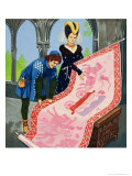 The Princess in the Tower Reproduction procédé giclée par Gerry And Elizabeth Embleton