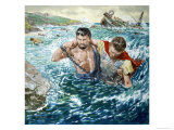St Paul: The Great Shipwreck Lámina giclée por Clive Uptton St Paul: The Great Shipwreck Lámina giclée por Clive Uptton