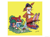 Harold Hare Reproduction procédé giclée par Hugh Mcneill