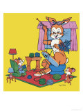 Harold Hare Giclée-Druck von Hugh Mcneill