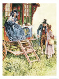 Search For the Runaways Giclee-trykk av Charles Edmund Brock Search For the Runaways Giclee-trykk av Charles Edmund Brock