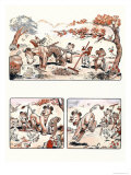 Teddy and Cuddly Giclée-Druck von Bert Felstead