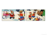 Katie Country Mouse Giclee Print by Harold Tamblyn-watts