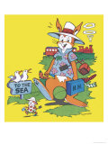 Harold Hare Giclée-Druck von Hugh Mcneill