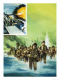 Allied Invasion of Italy Giclee Print by Gerry Wood