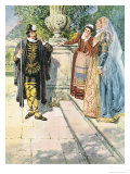 Twelfth Night Giclee Print by Charles Edmund Brock Twelfth Night Giclee Print by Charles Edmund Brock