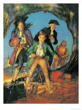 Treasure Island Giclee Print by John Millar Watt