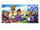 Katie Country Mouse Giclee Print by Harold Tamblyn-watts