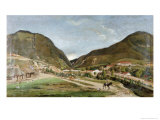 Bolivar's Villa at Bogota Giclee Print by Ramon Torres Mendez