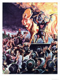 Worshipping Falso Gods Giclee Print by Robert Forrest