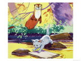 Fliptail the Otter Reproduction procédé giclée par Bert Felstead