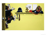 Jolly Dogs of Dogville Giclée-Druck von Francis Phillipps