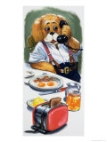 Jolly Dogs of Dogville Giclee-vedos tekijänä Francis Phillipps Jolly Dogs of Dogville Giclee-vedos tekijänä Francis Phillipps