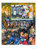 India: The Sikh Wars Reproduction procédé giclée par C.l. Doughty