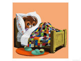 Teddy Bear Giclee Print by Francis Phillipps