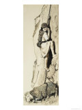 Biblical Scene Lámina giclée por Clive Uptton