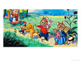 Katie Country Mouse Giclee Print by Harold Tamblyn-watts