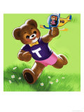 Teddy Bear Giclee Print by Francis Phillipps