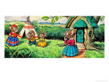 Katie Country Mouse Giclee Print by Harold Tamblyn-watts