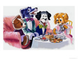 The Jolly Dogs Reproduction procédé giclée par Francis Phillipps