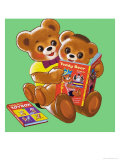 Teddy Bear Giclee Print by Francis Phillipps