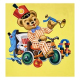 Teddy Bear Giclee Print by William Francis Phillipps