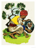 The Fisherman and the Genie Giclee Print by Jesus Blasco